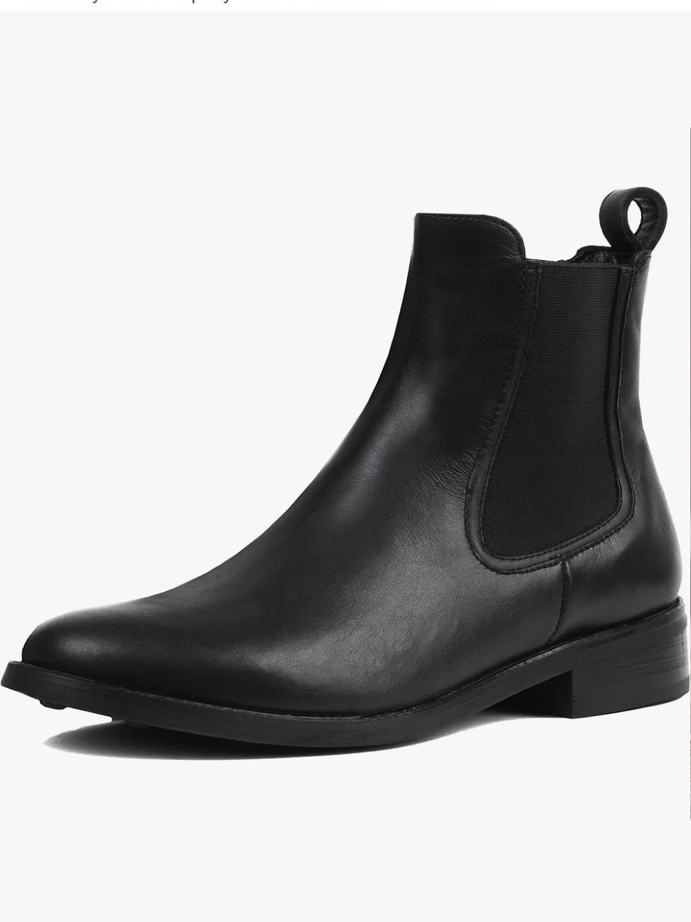 Women's Chelsea Heeled Boot - Dark Brown